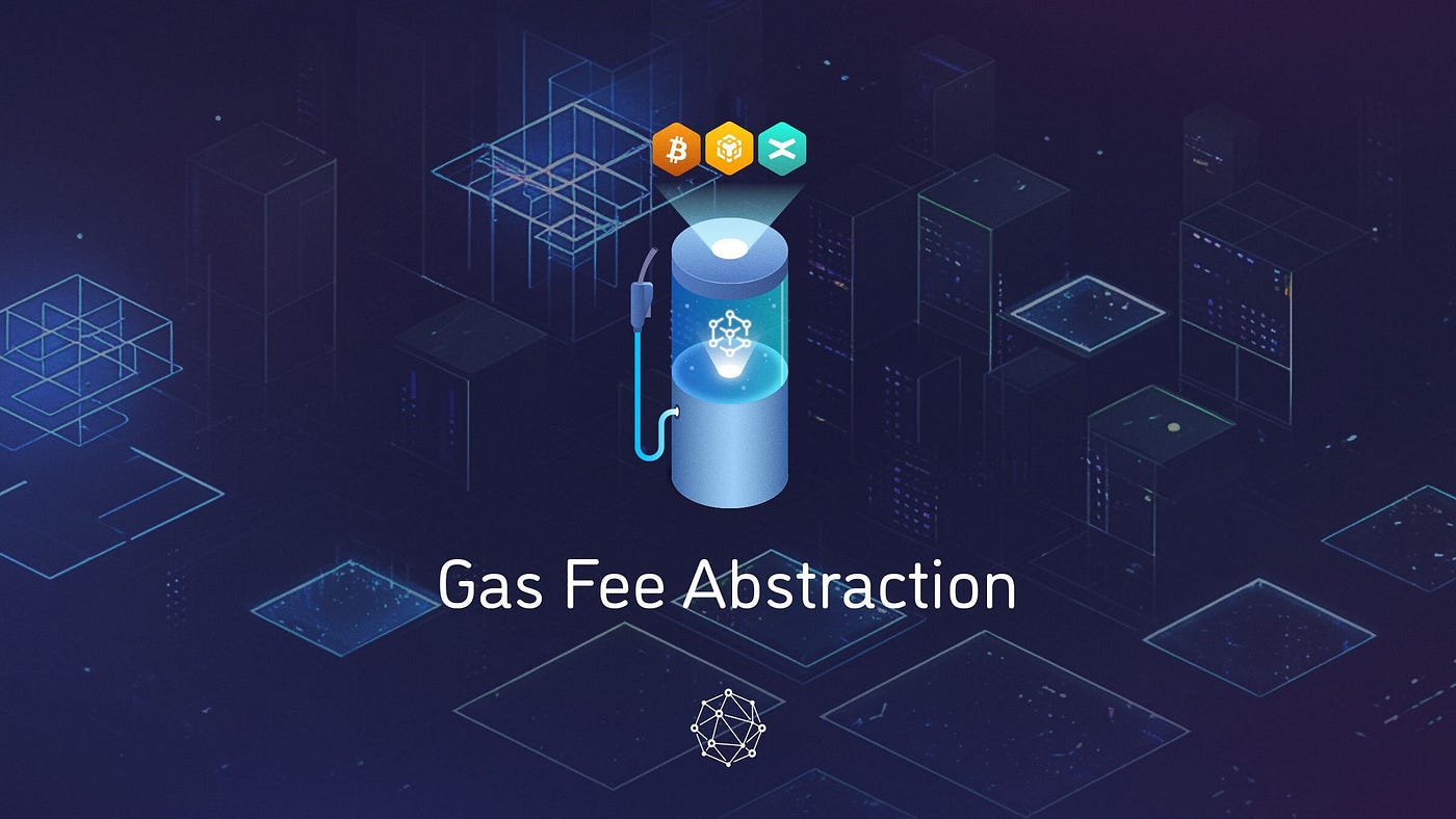 Arcana Network chain abstraction gas fee reduction illustration