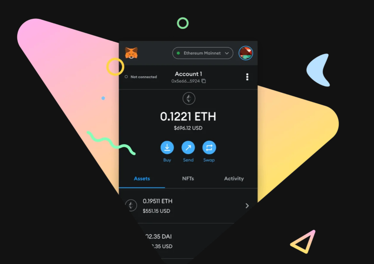 MetaMask Portfolio multi-chain dashboard