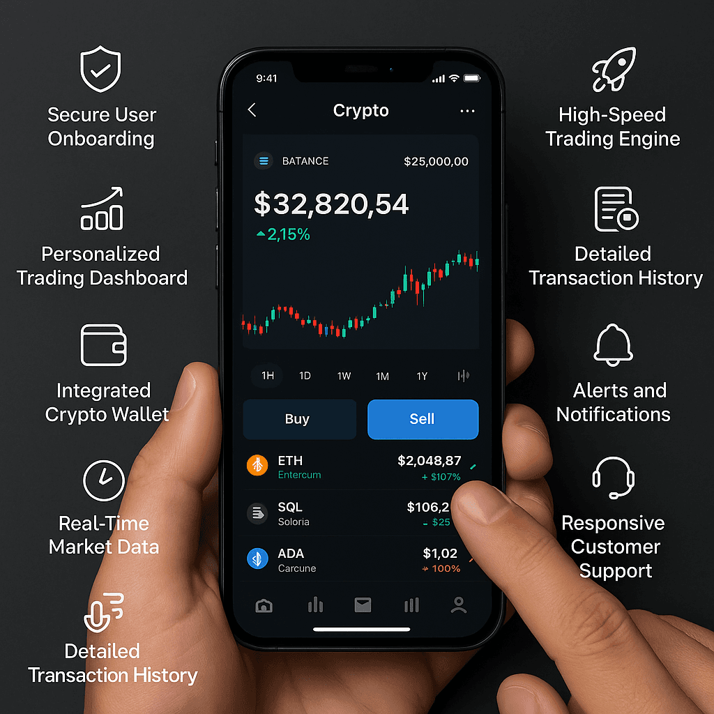User interacting with a unified crypto wallet interface that seamlessly abstracts blockchain complexity, illustrating invisible cross-chain UX in 2025.