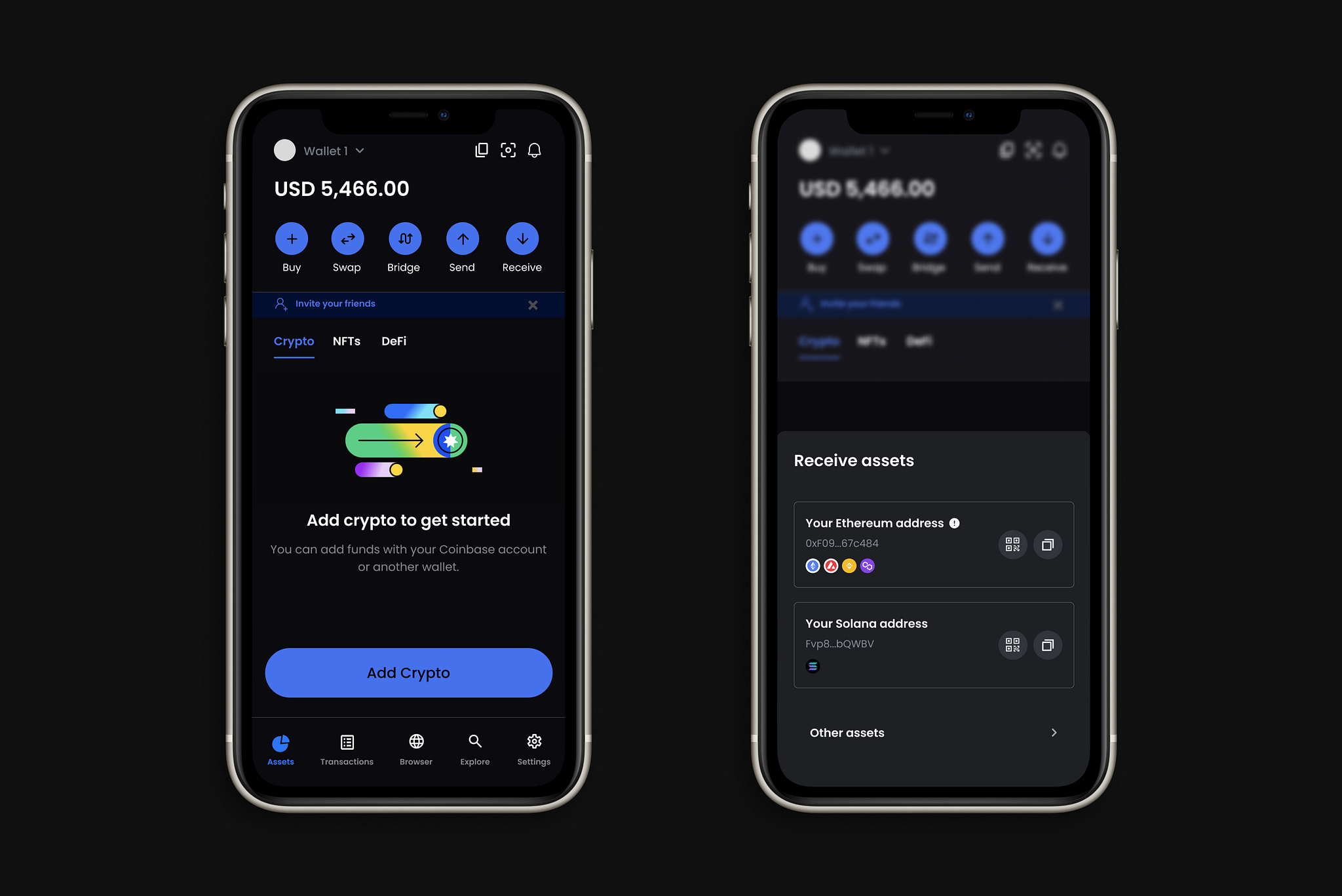 Coinbase new wallet app dashboard 2024