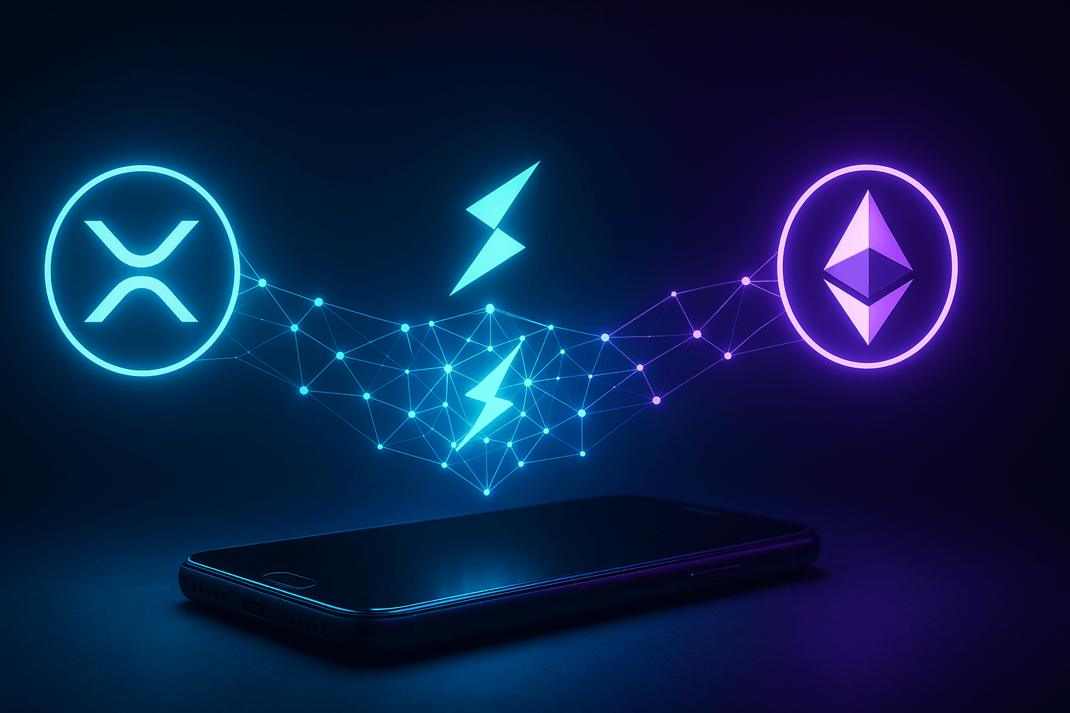native bridging and swapping in DeFi wallet