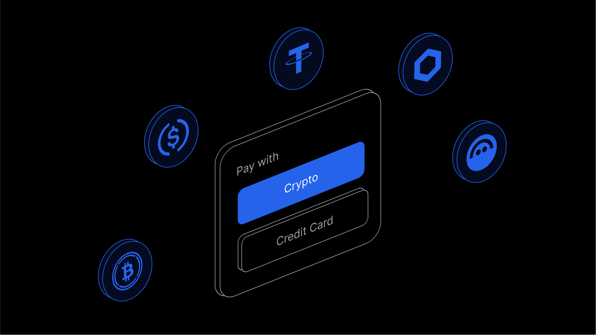 Paying blockchain gas fees with USDT USDC