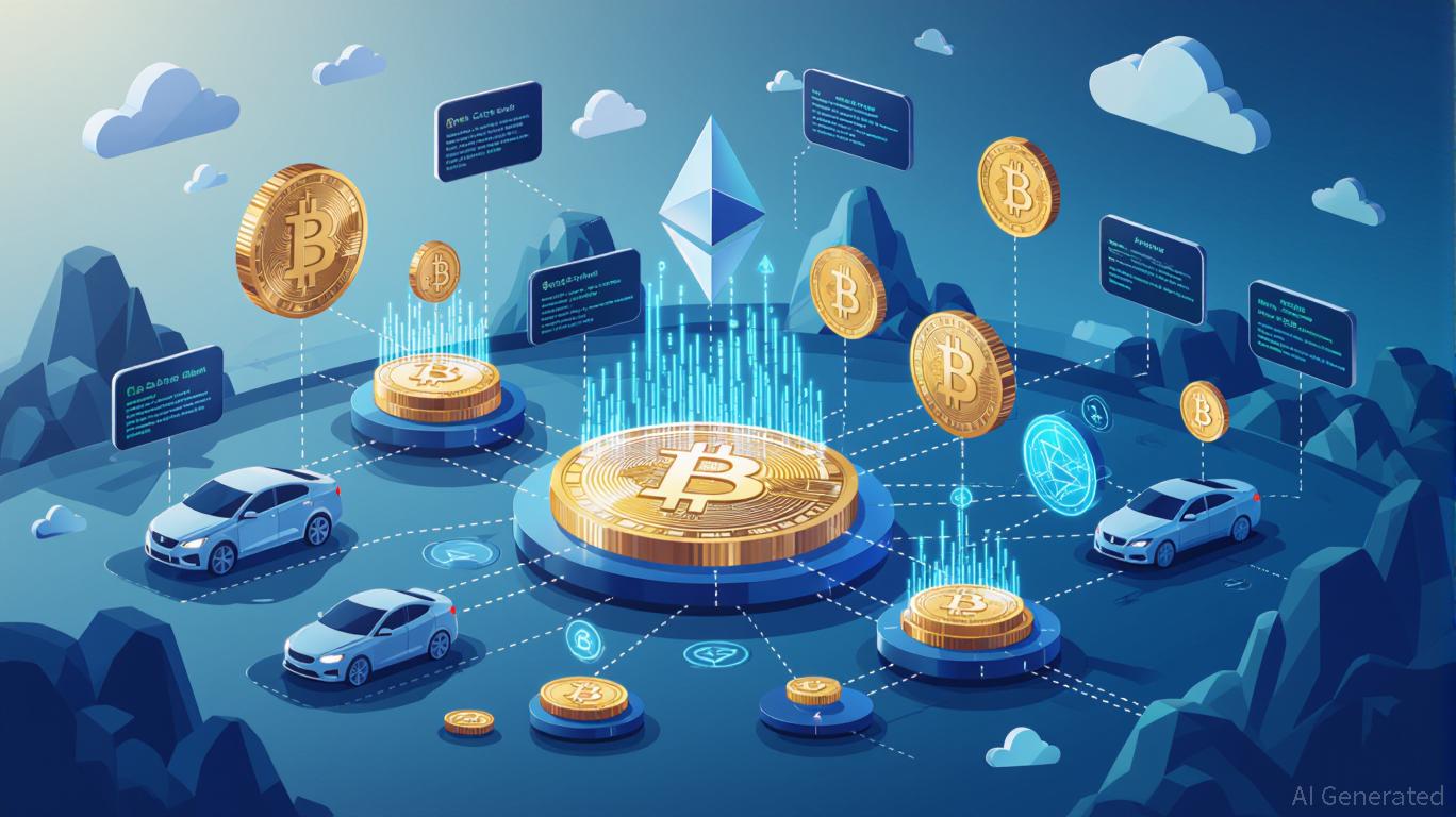 cross-chain crypto transaction illustration